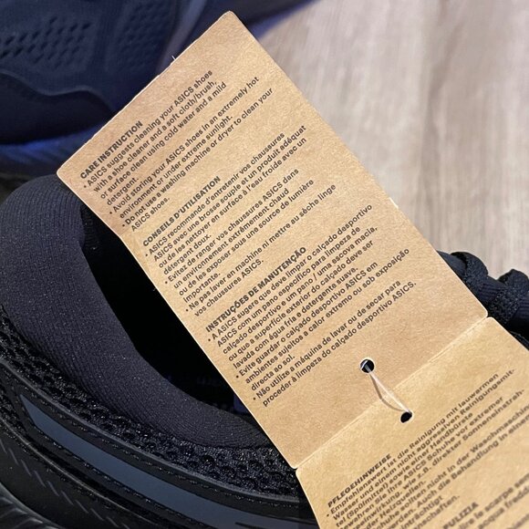 NWT Asics Extra Wide Mens gel- contend 7 Running Shoes Size 12.5 Black/ carrier - Picture 8 of 11